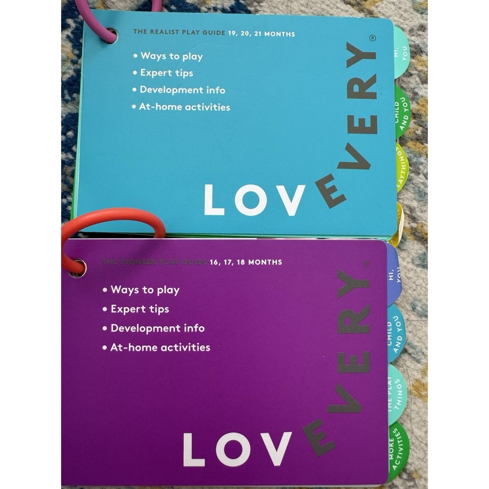Lovevery Realist Pioneer Play Guide 16-21 Months Montessori Booklet Ways to Play